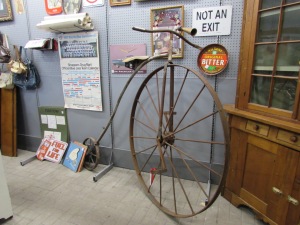 You never know when you're going to need a vintage unicycle! 